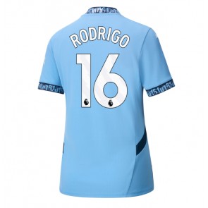 Billiga Manchester City Rodri Hernandez #16 Hemmatröja Dam 2024-25 Kortärmad